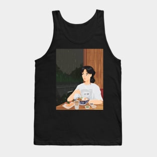 udon on a rainy day Tank Top